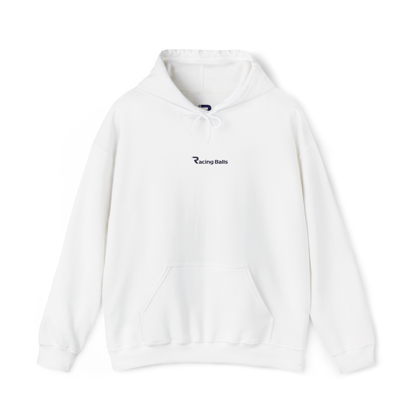 Racing Balls F1 Embroidered Hoodie - White