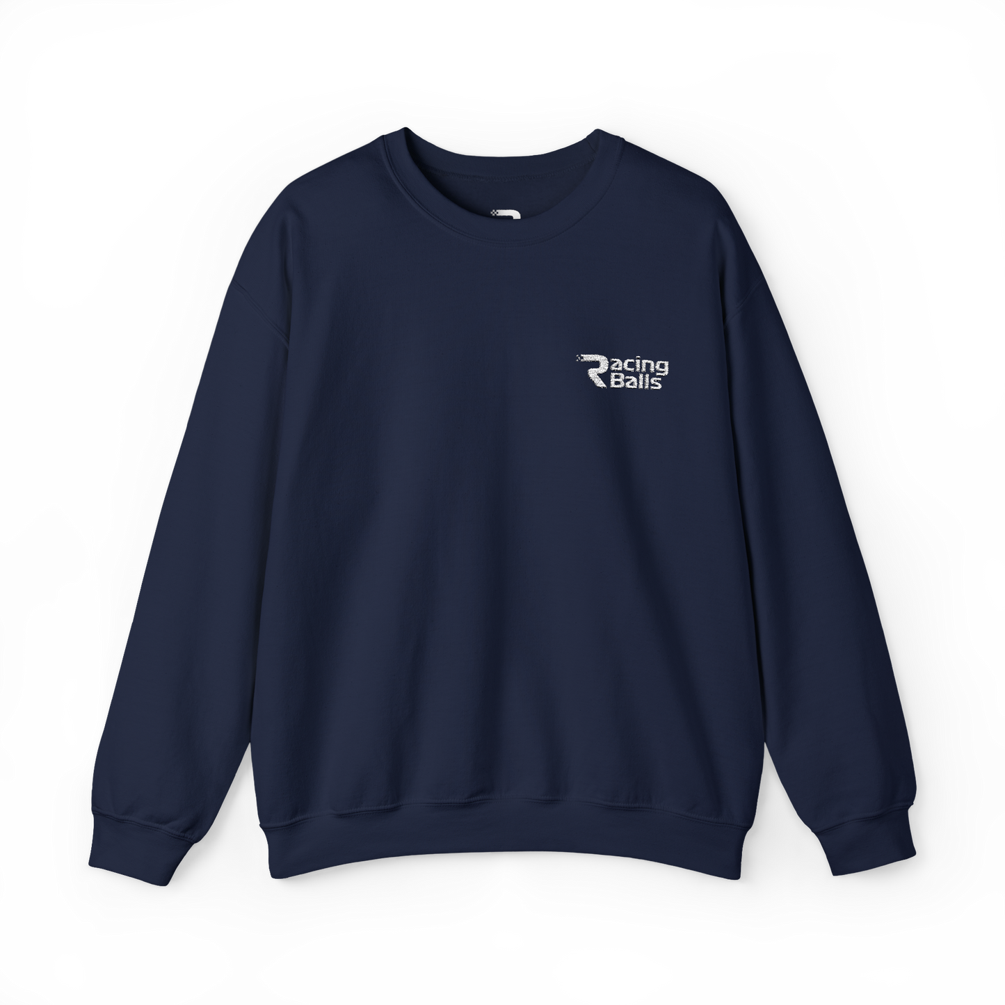 Racing Balls F1 Embroidered Crewneck - Navy