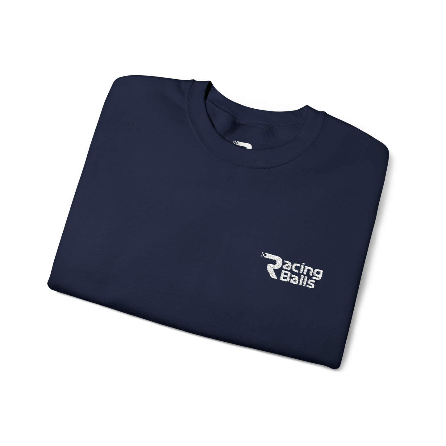 Racing Balls F1 Embroidered Crewneck - Navy