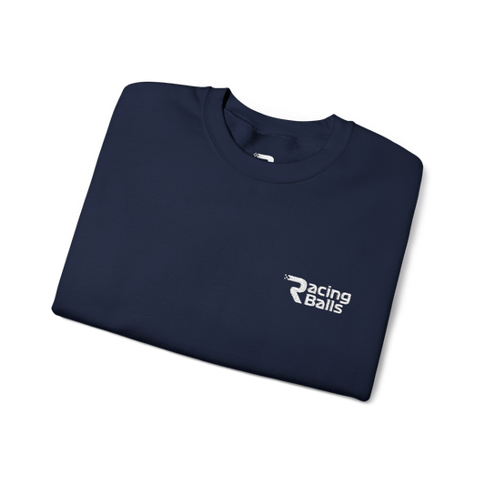 Racing Balls F1 Embroidered Crewneck - Navy