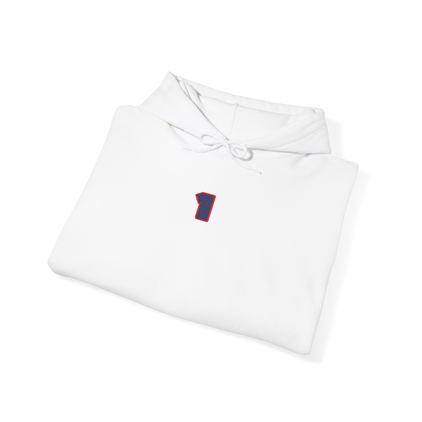 #1 Max Verstappen Embroidered Hoodie - White