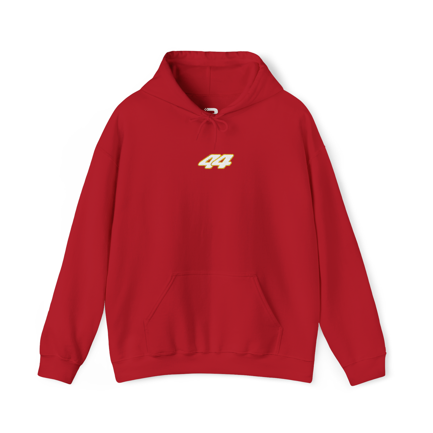 #44 Lewis Hamilton Embroidered Hoodie - Red