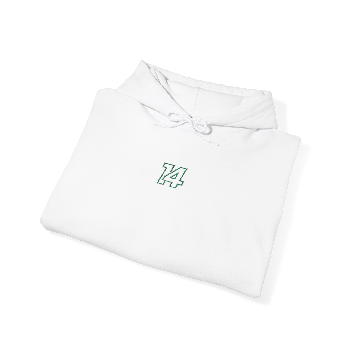 #14 Fernando Alonso Embroidered Hoodie - White