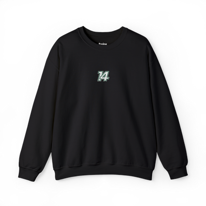 #14 Fernando Alonso Embroidered Crewneck - Black