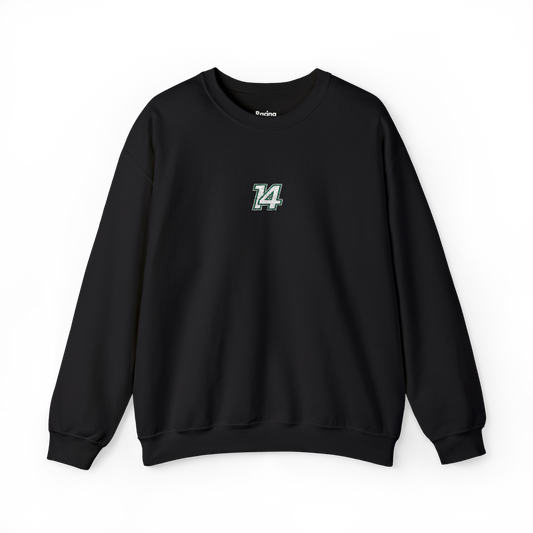 #14 Fernando Alonso Embroidered Crewneck - Black