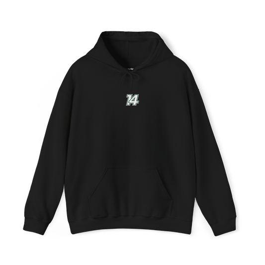 #14 Fernando Alonso Embroidered Hoodie - Black