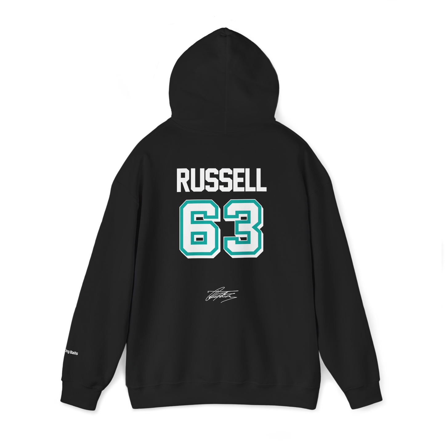 #63 George Russell Graphic Hoodie