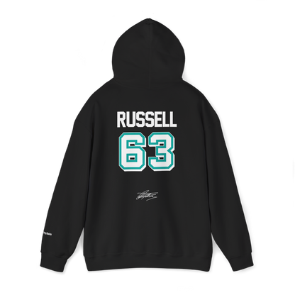 #63 George Russell Graphic Hoodie