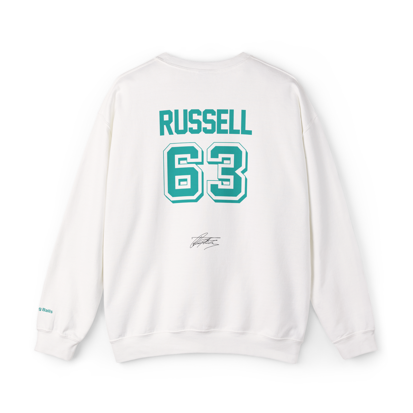 #63 George Russell Graphic Crewneck