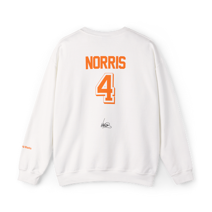 #4 Lando Norris Graphic Crewneck