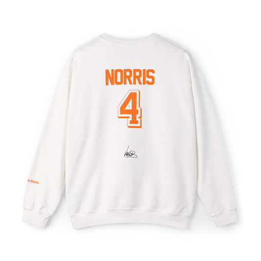 #4 Lando Norris Graphic Crewneck